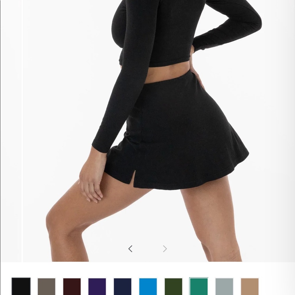 LOS ANGELES APPAREL CHEER SKORT